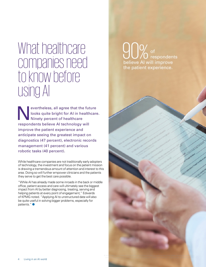 毕马威：2020人工智能在医疗保健行业的成就与挑战【中英文版】_第6页