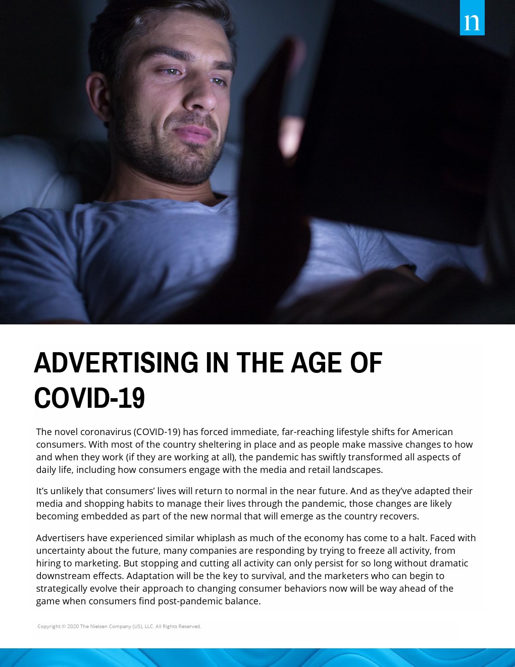 尼尔森：COVID-19时期的广告业（英文版）