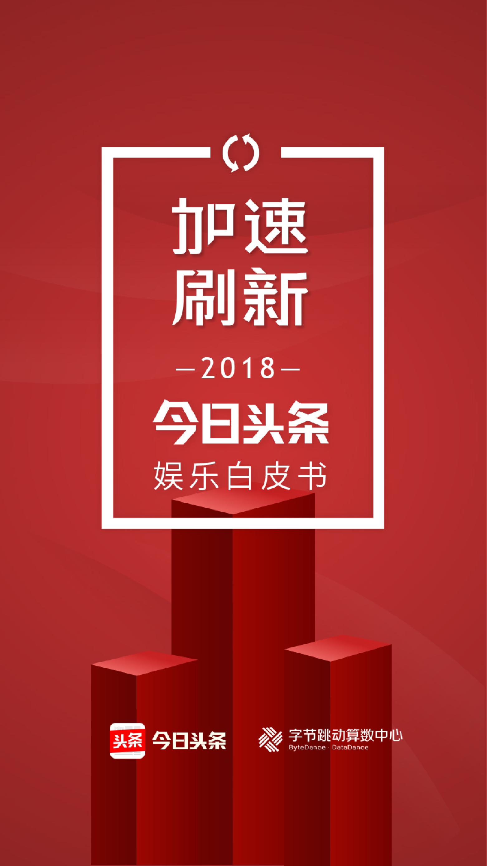 今日头条：加速刷新--2018今日头条娱乐白皮书