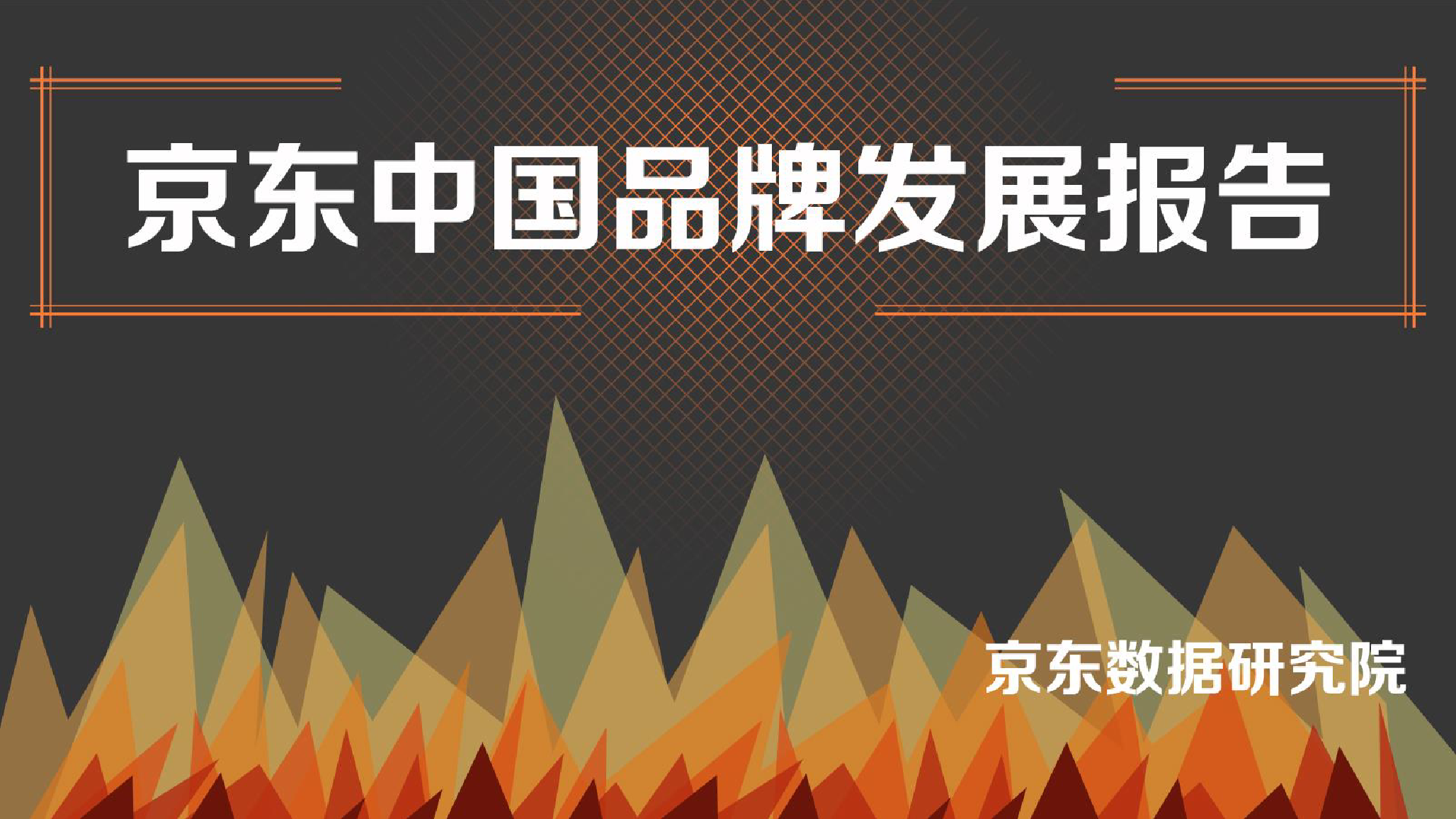 京东数据研究院：京东中国品牌发展报告