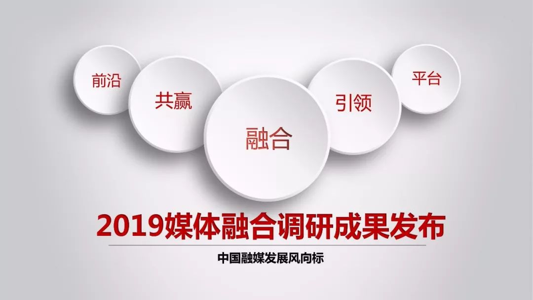 中国融媒发展风向标：2019媒体融合调研成果发布