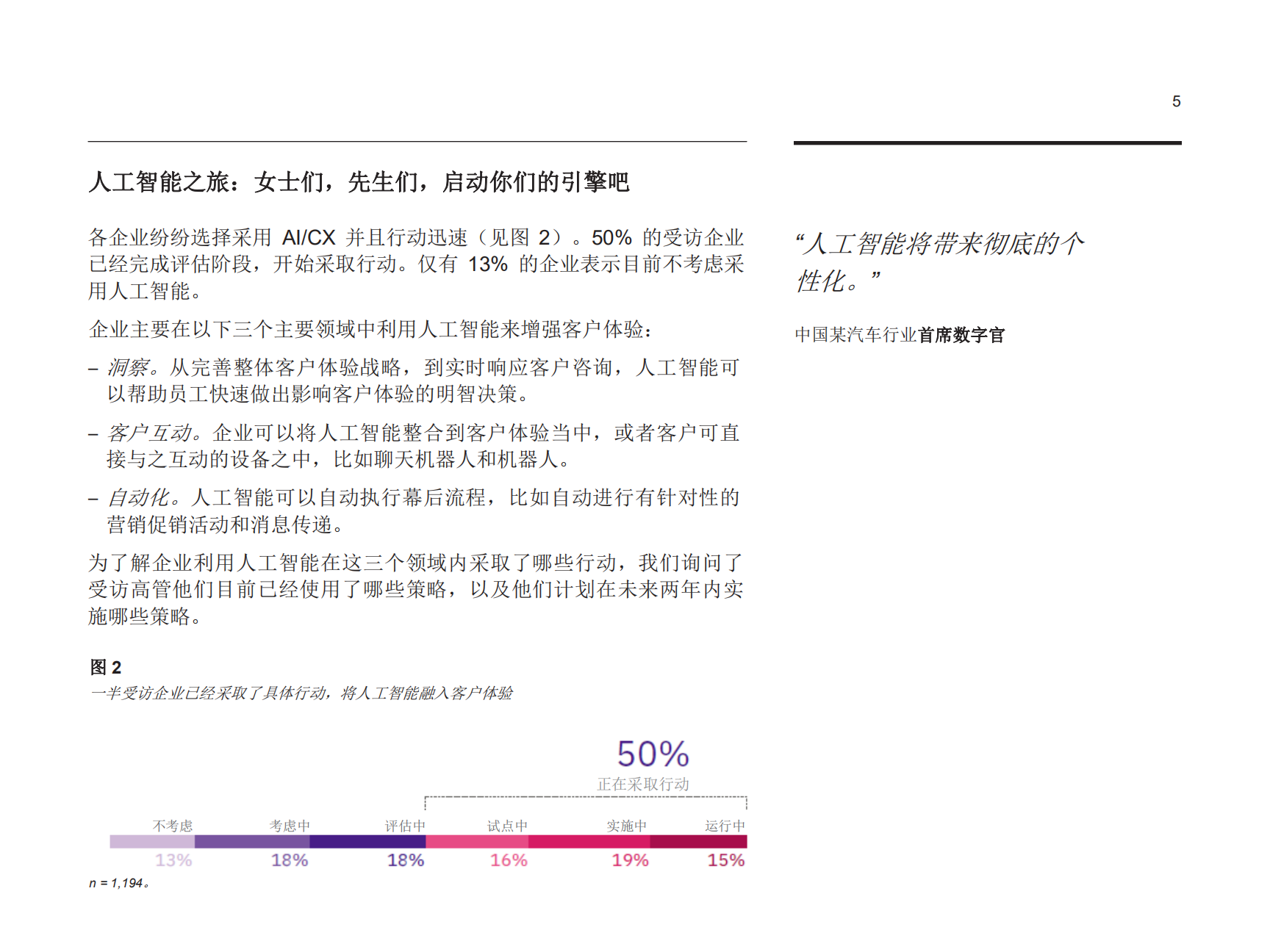 IBM 商业价值研究院：人工智能助力提升客户体验_第7页