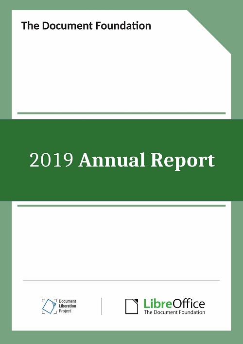 文档基金会：2019年度报告（英文版）