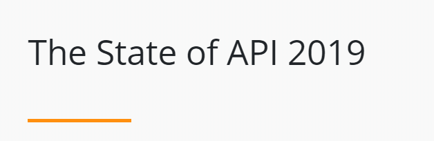 SmartBear：API状态报告2019（英文版）