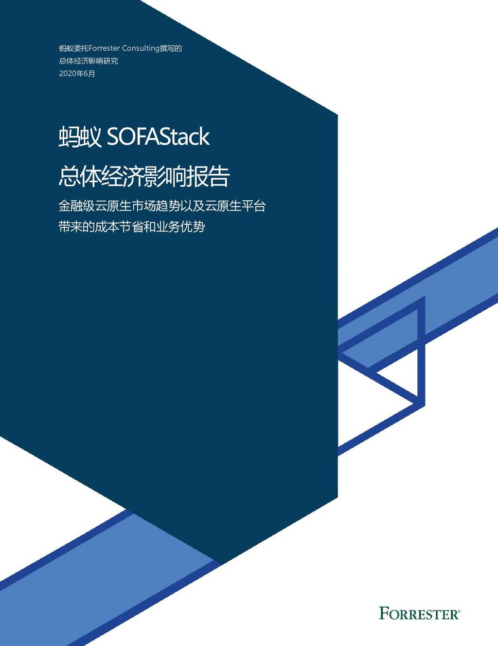 Forrester Consulting：蚂蚁SOFAStack总体经济影响报告 海报
