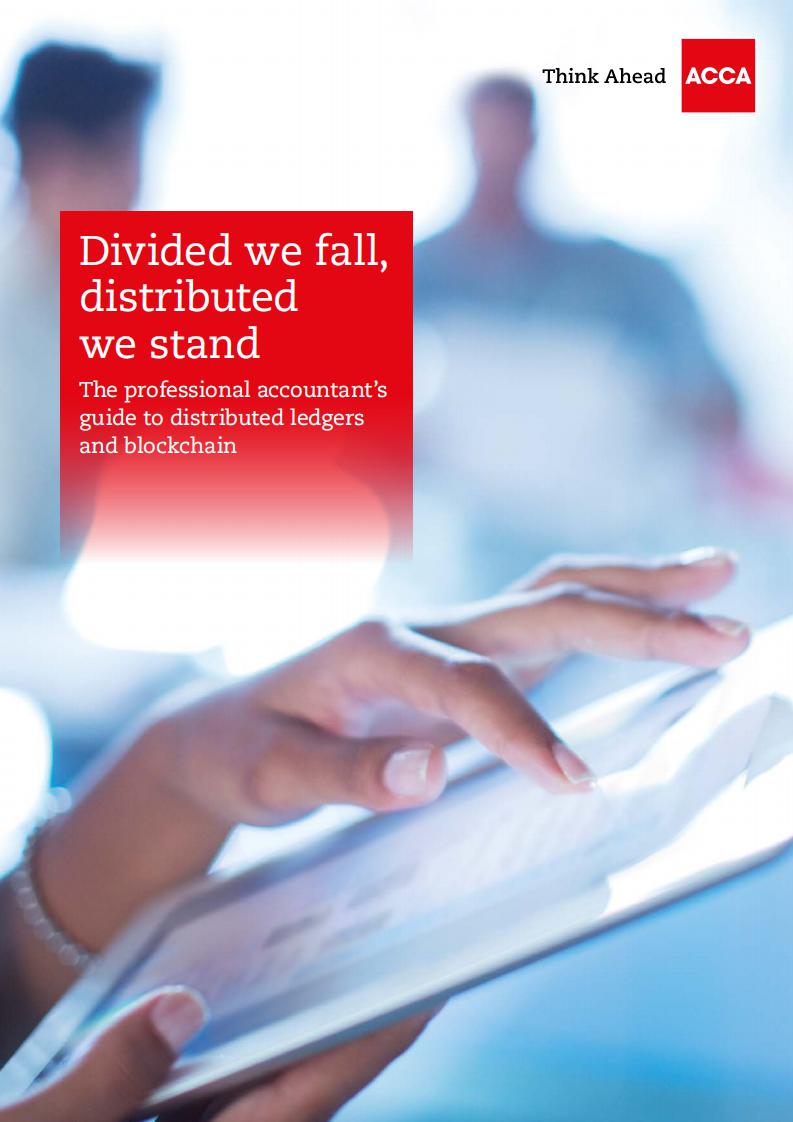 ACCA：2017专业会计师导读，分布式记账和区块链技术（英文版）