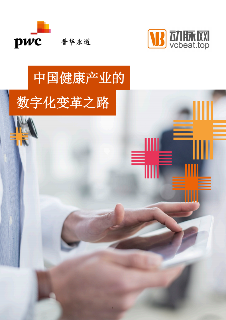 普华永道&动脉网：中国健康产业的<em>数<em>字化</em></em>变革之路 海报