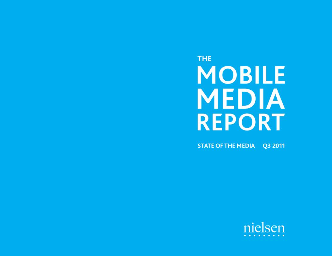 Nielsen：2011年Q3全球移动互联网媒体报告（英文版）