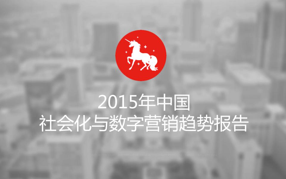 DigitasLBi：2015年中国社会化与数字营销趋势报告