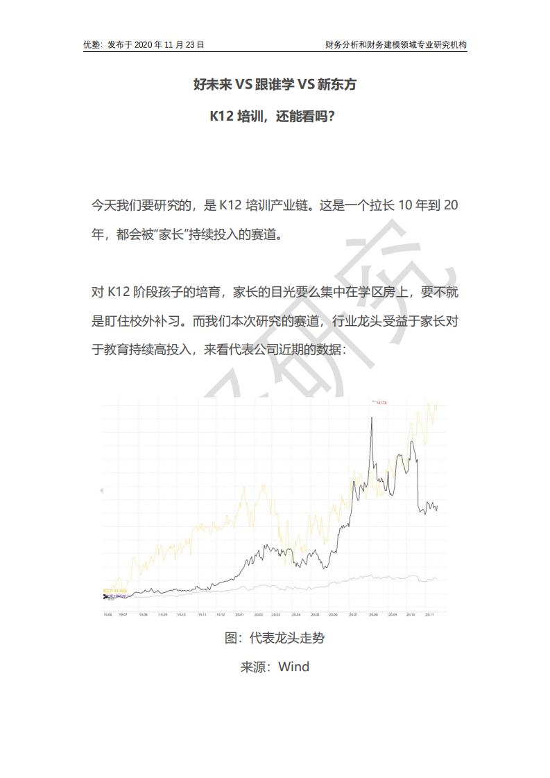 优塾：好未来VS跟谁学VS新东方：K12培训，还能看吗？
