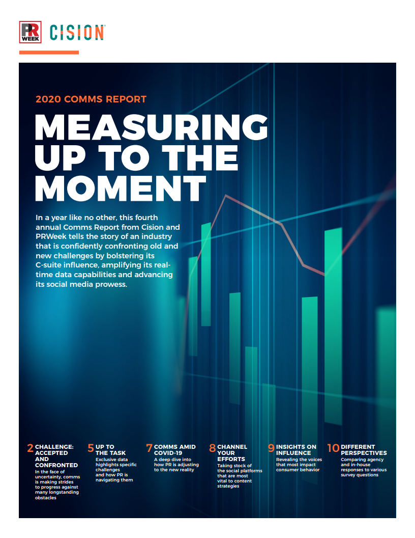 Cision&PRweek：2020年传播报告（英文版）