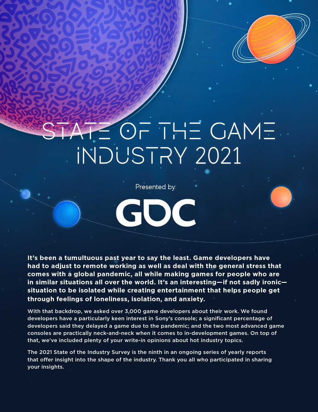 GDC：2021年游戏行业报告（英文版）