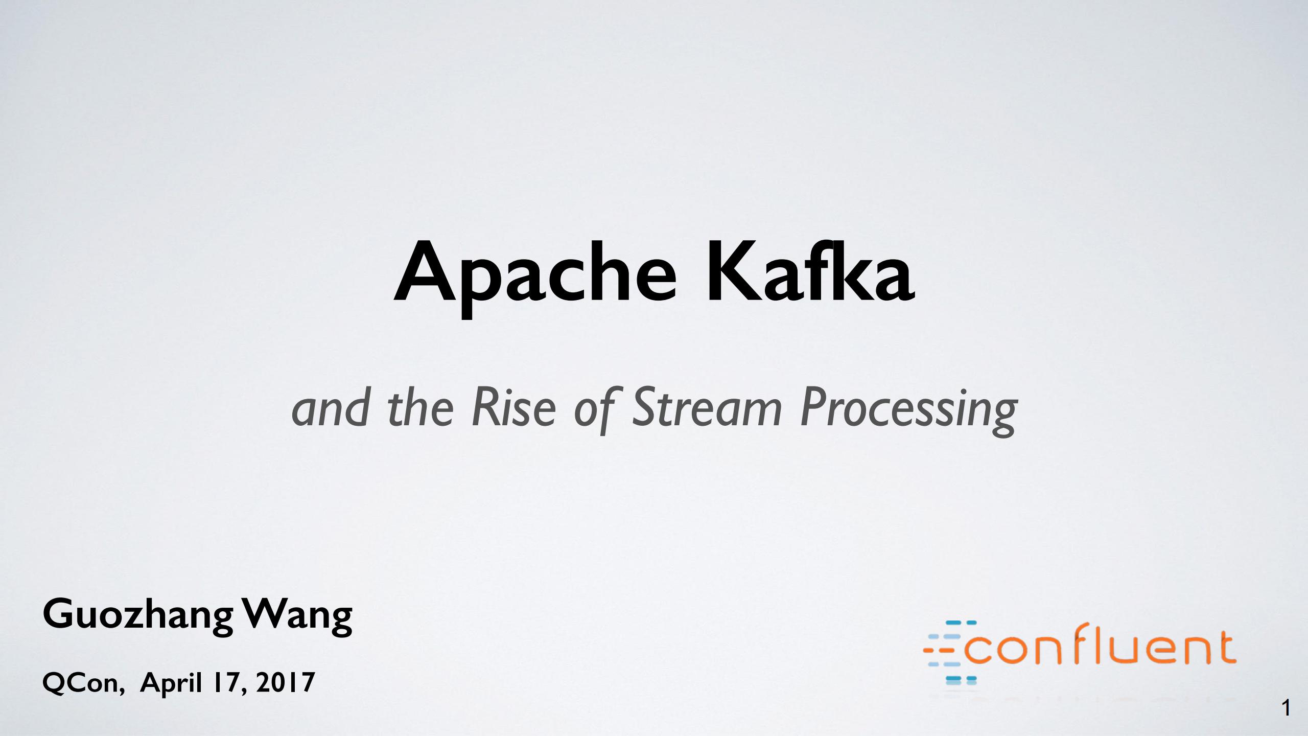Apache Kafka and the Rise of Stream Processing（英文版）