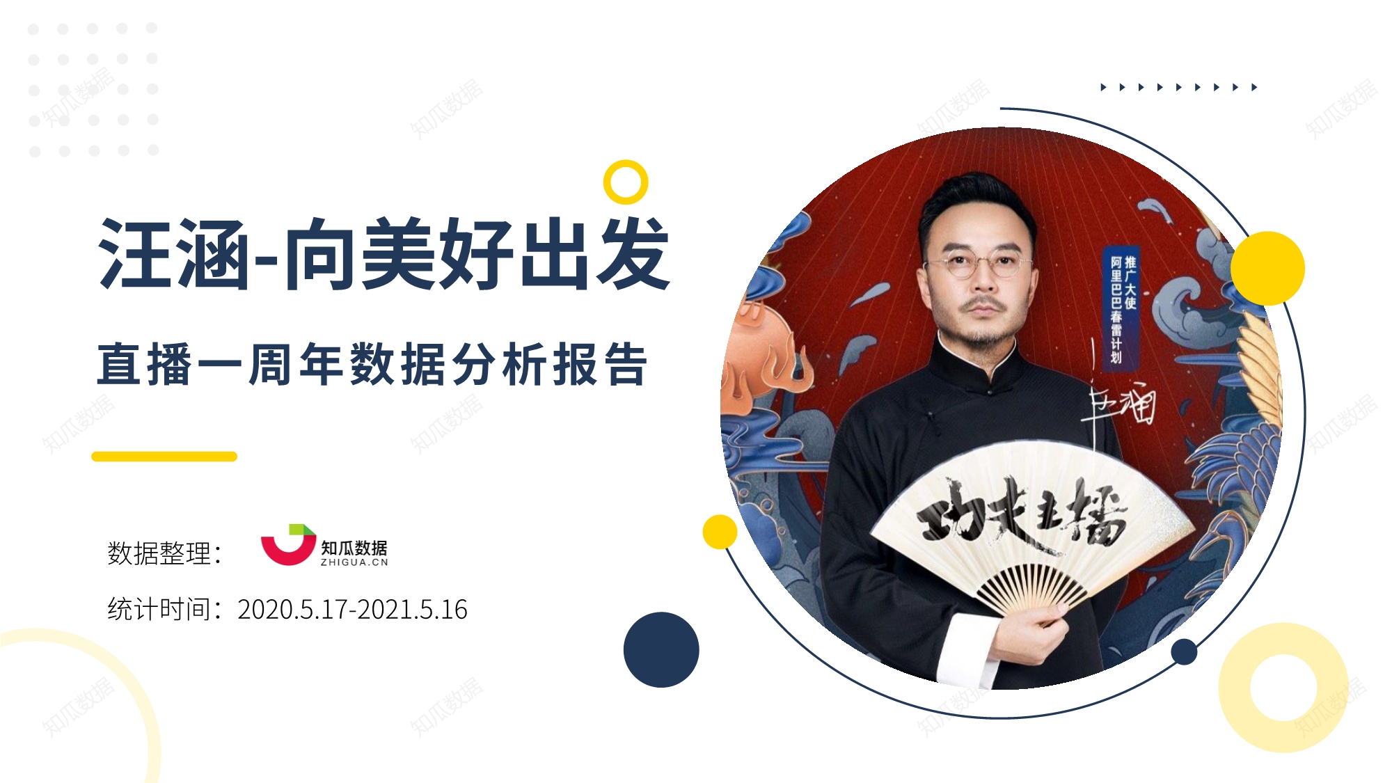 飞瓜数据：汪涵-向美好出发直播间一周年直播数据分析报告
