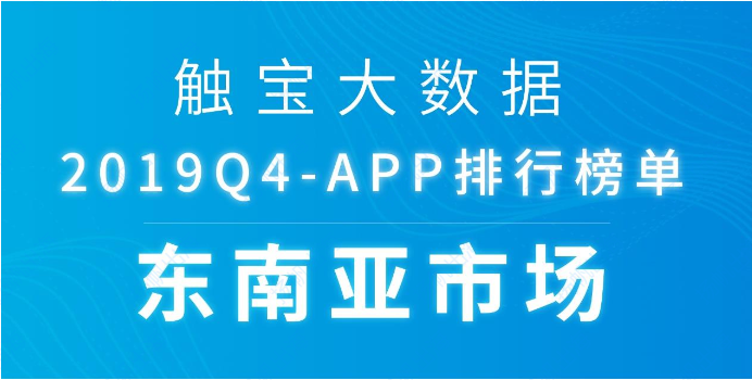 触宝大数据2019Q4东南亚市场APP排行榜