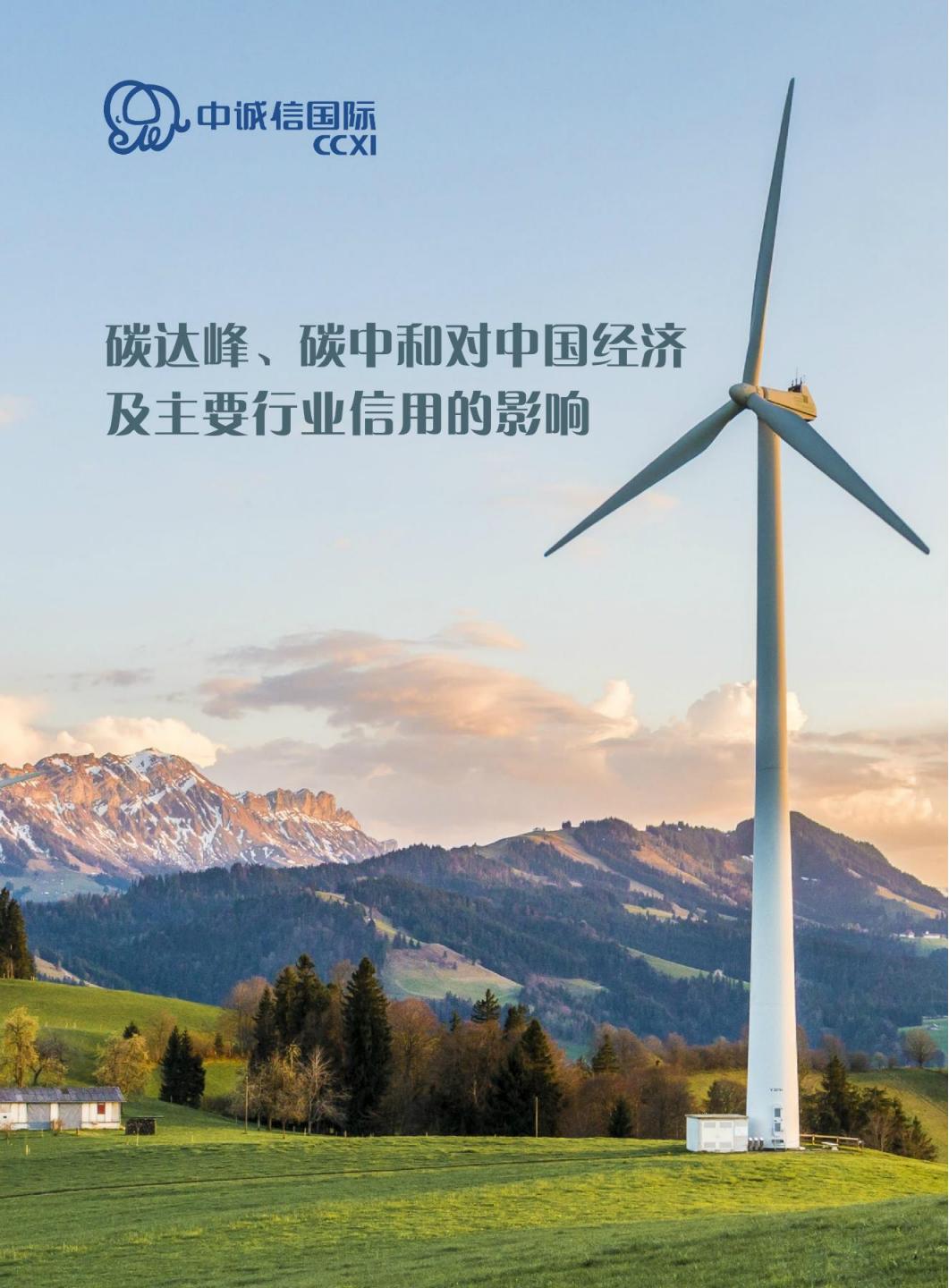 中诚信国际：碳达峰、<em>碳中和</em>对中国经济及主要行业信用的影响 海报