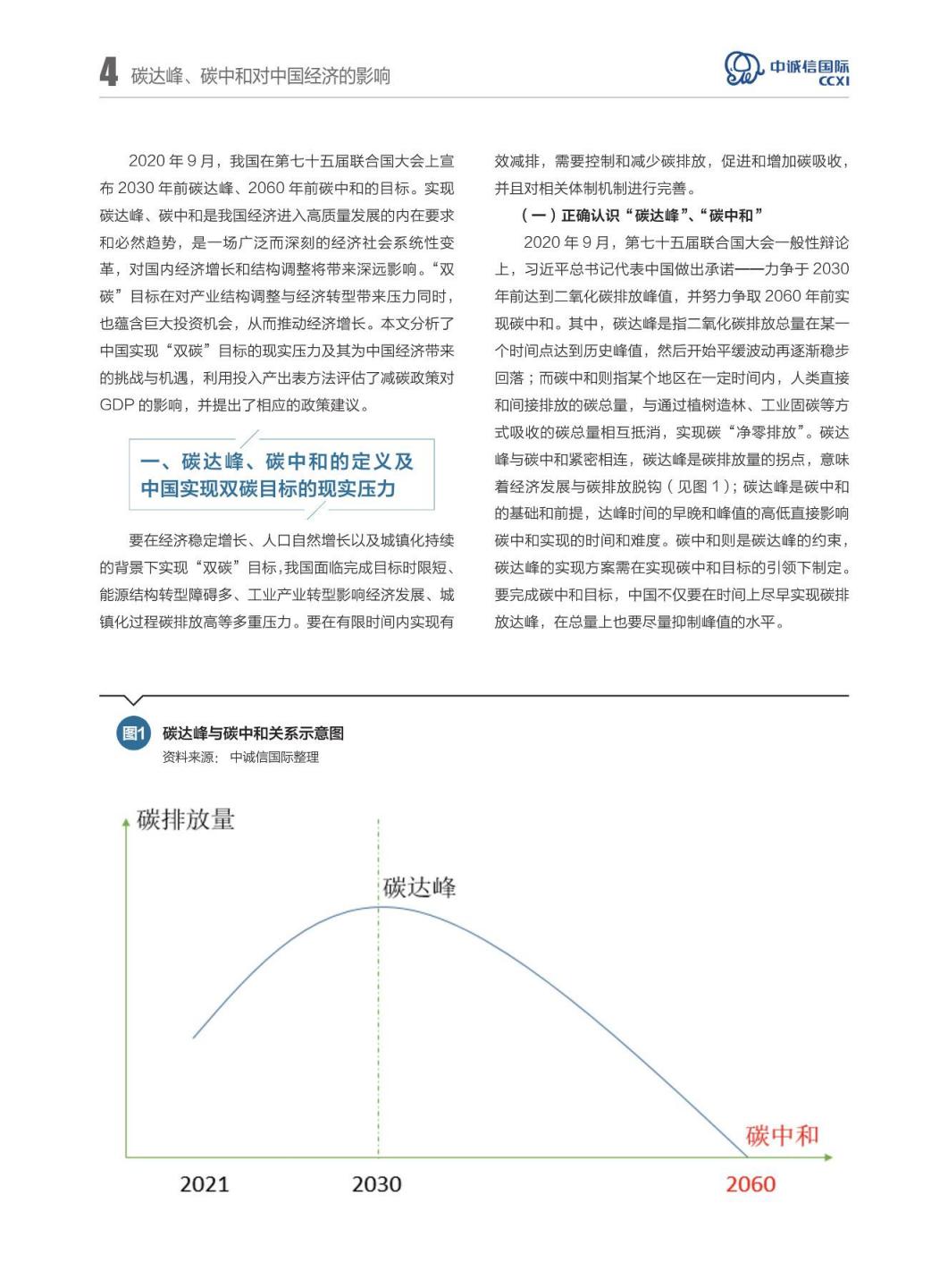 中诚信国际：碳达峰、碳中和对中国经济及主要行业信用的影响_第6页