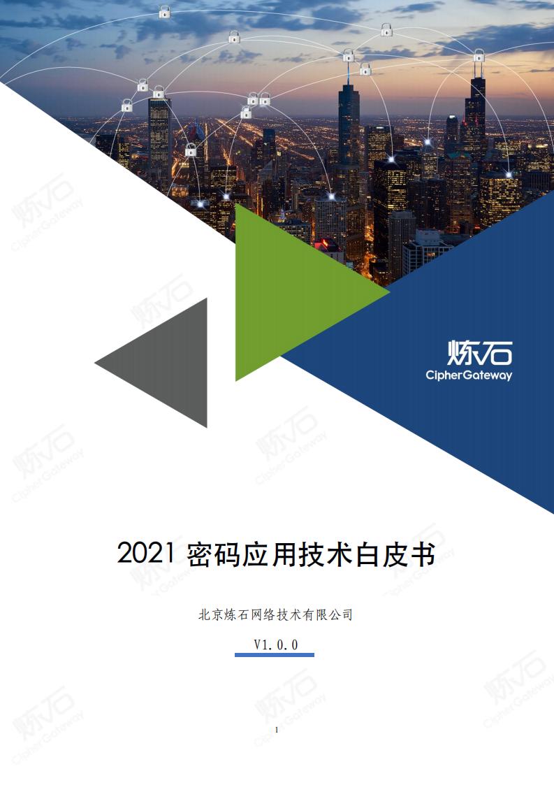 炼石网络：2021密码应用技术白皮书