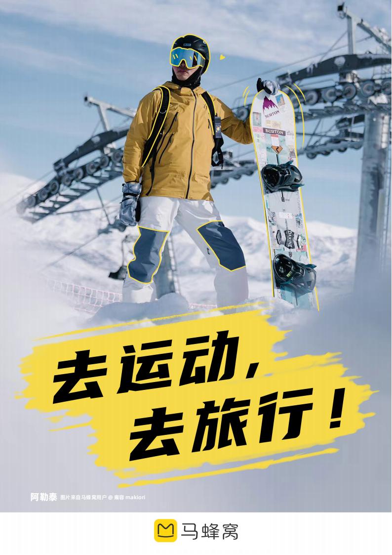 马蜂窝：体育旅游主题报告：去运动，去旅行！
