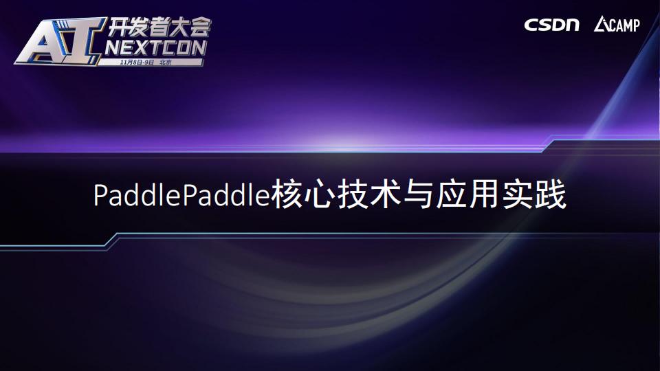 PaddlePaddle核心技术与应用实践