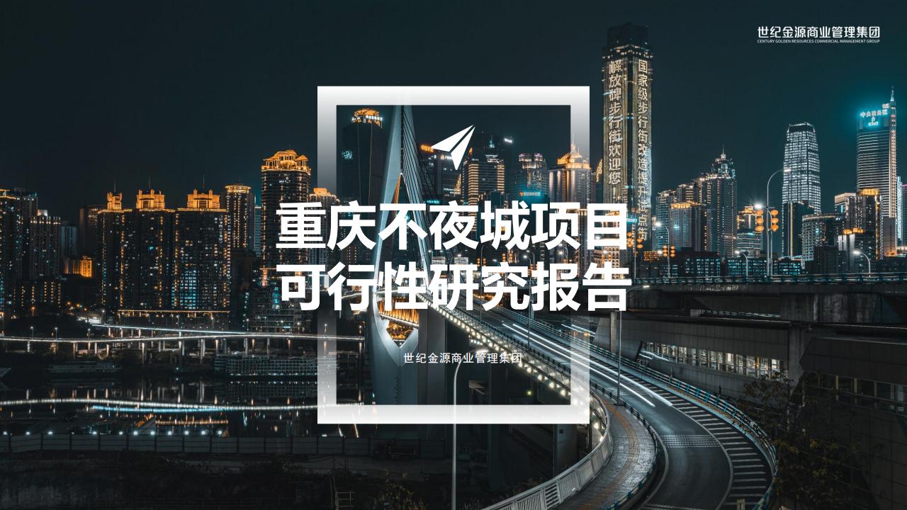 重庆不夜城项目可行性研究报告
