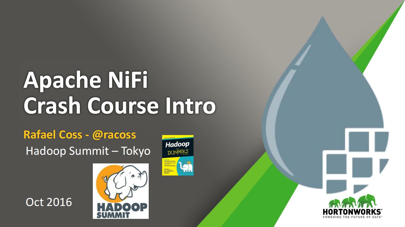 Apache NiFi Crash Course Intro
