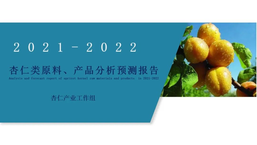 中国食品工业协会：2021-2022年中国杏仁原料、产品分析预测报告