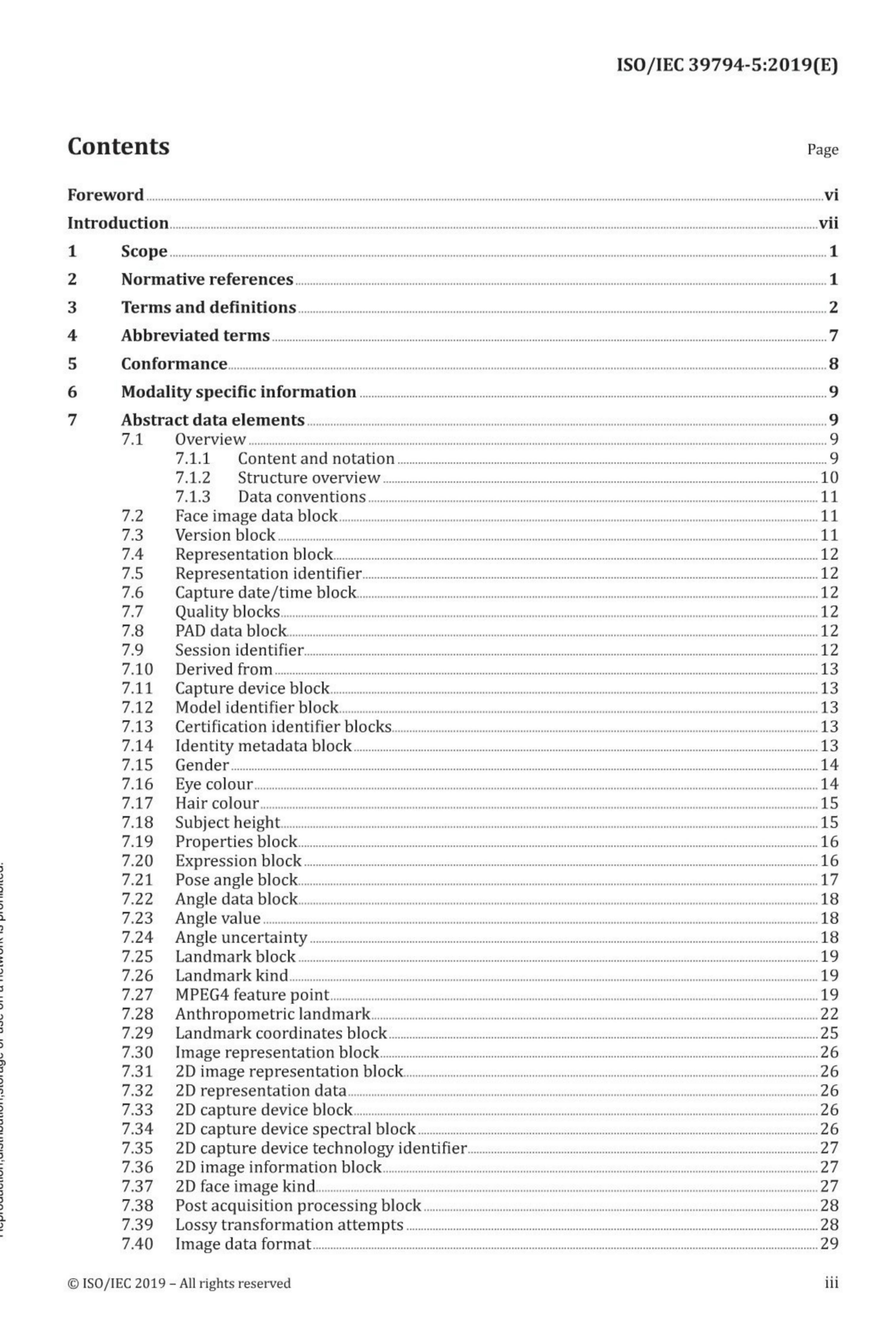 ISO/IEC 39794-5:2019 标准预览
