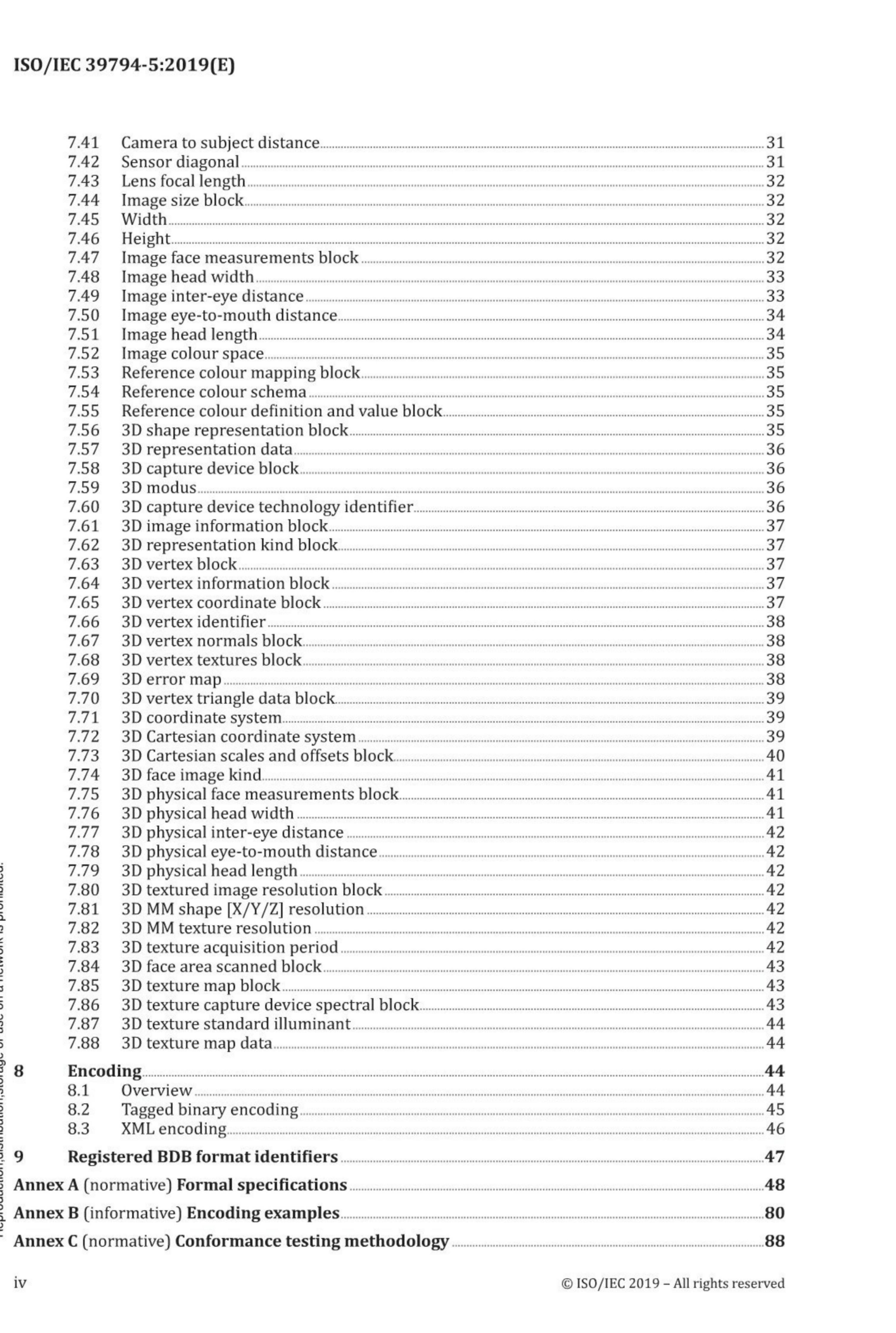ISO/IEC 39794-5:2019 标准预览