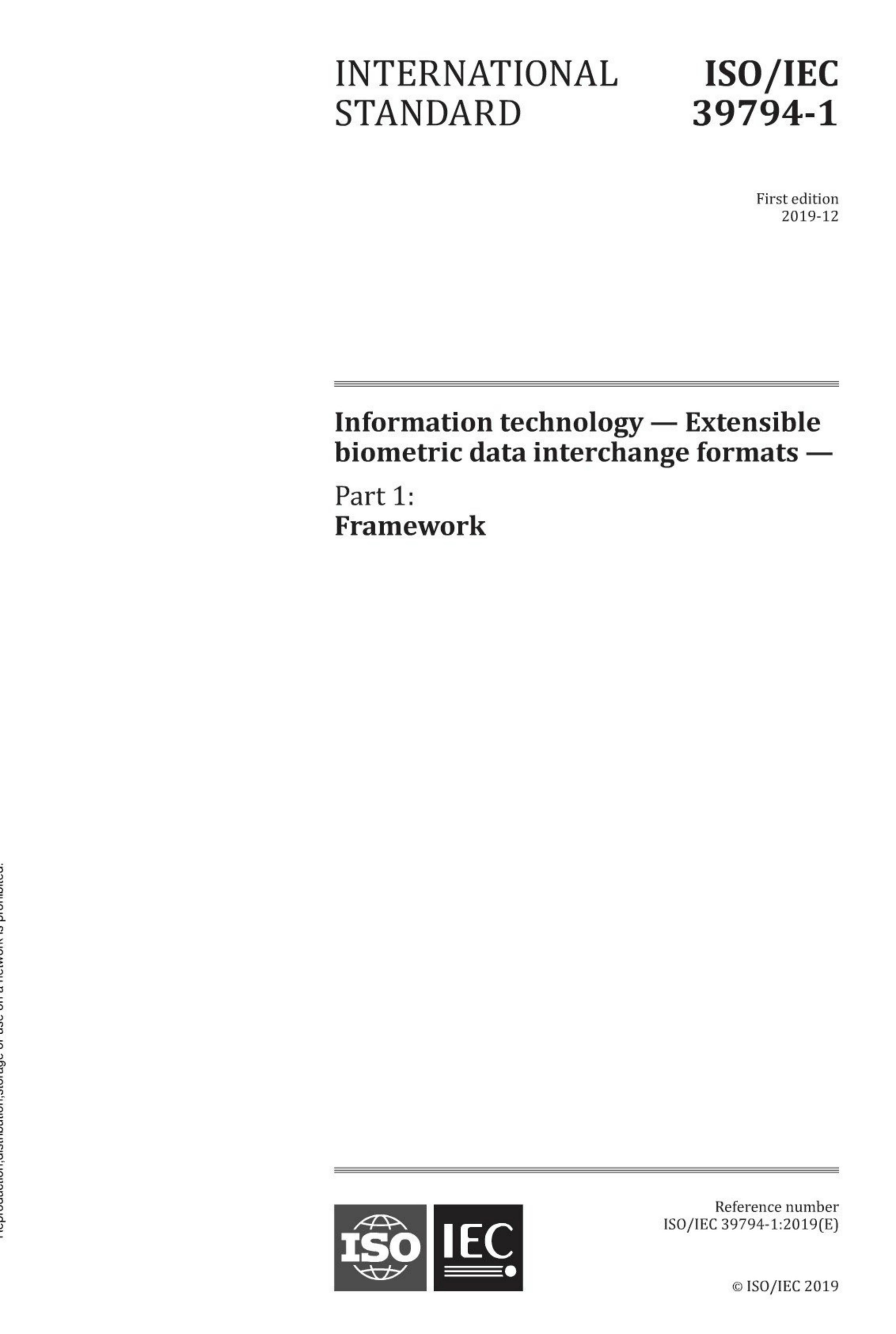 ISO/IEC 39794-1:2019 标准预览