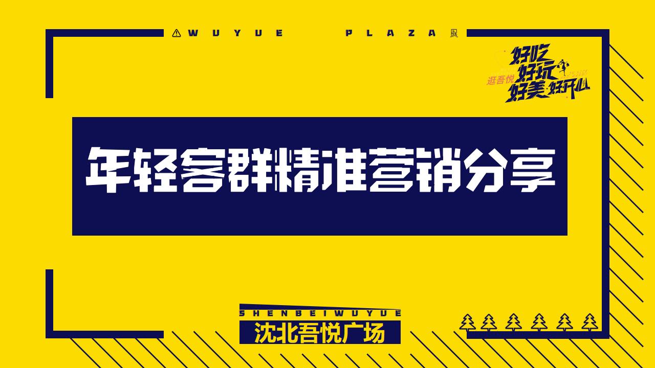 2022沈北吾悦广场年轻客群营销分享