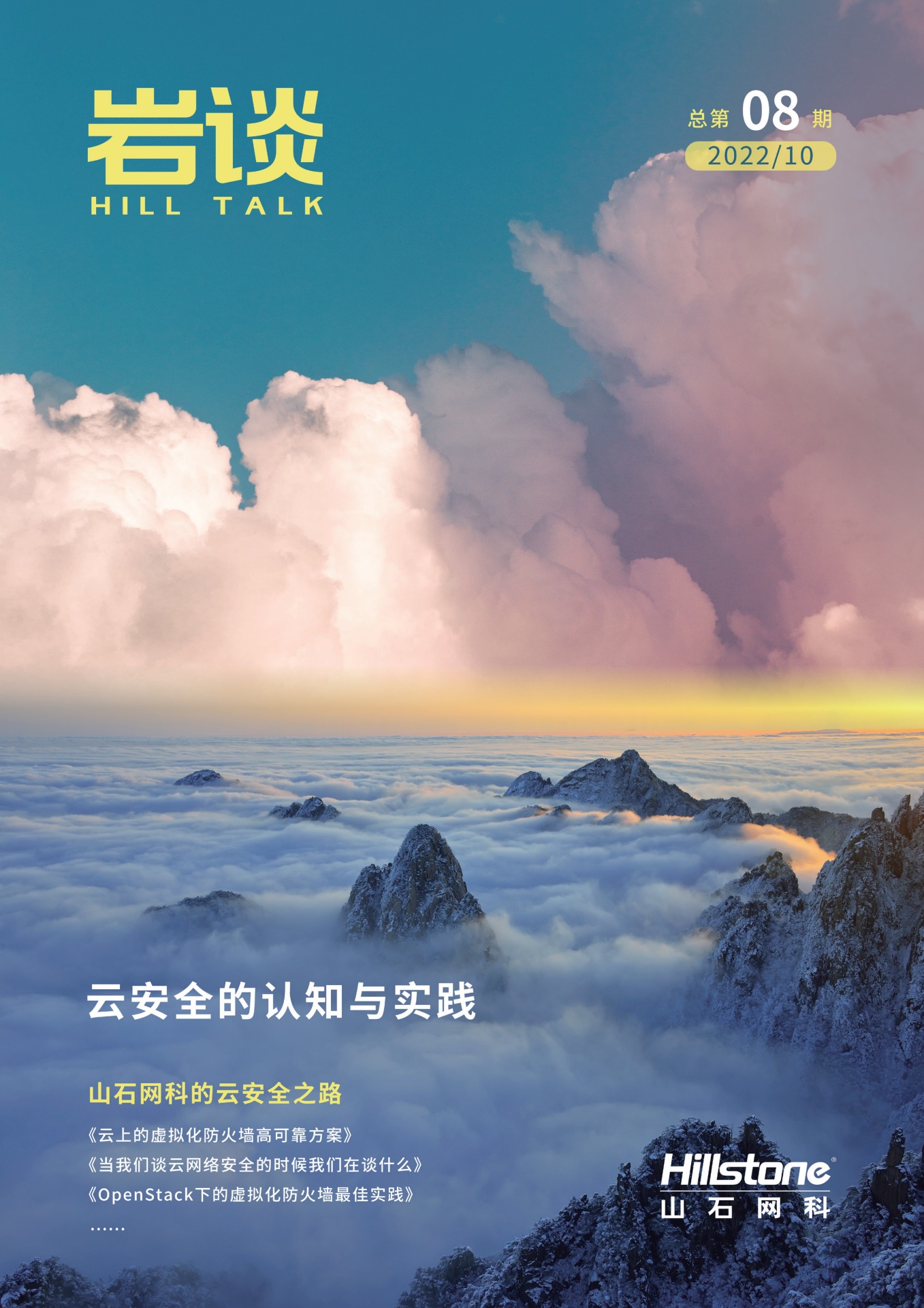 山石网科：《岩谈》第8期——云安全的认知与实践