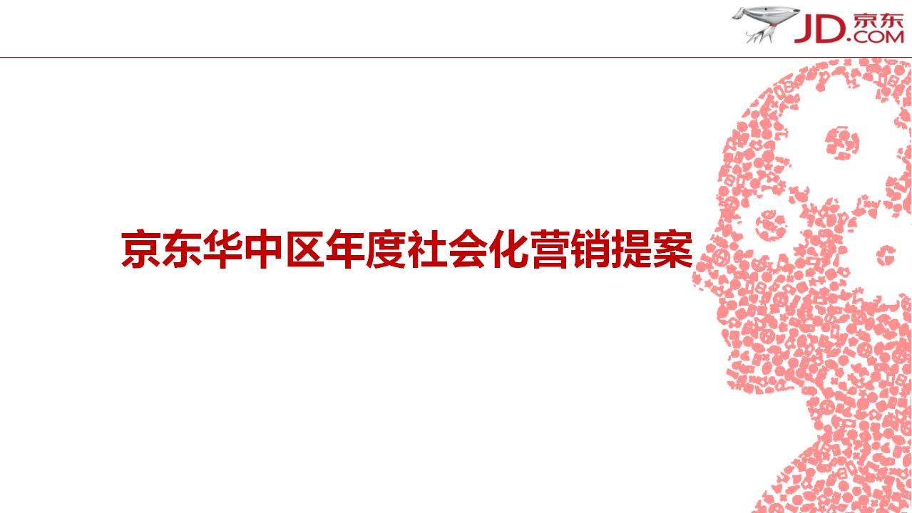 京东华中区年度社会化营销提案