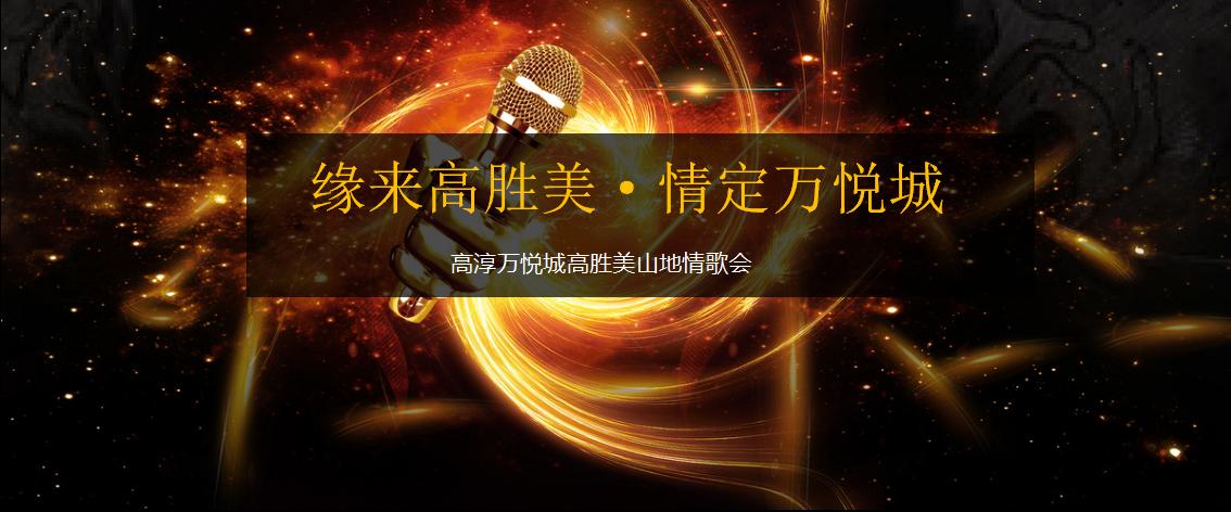 高淳万悦城高胜美演唱会策划方案