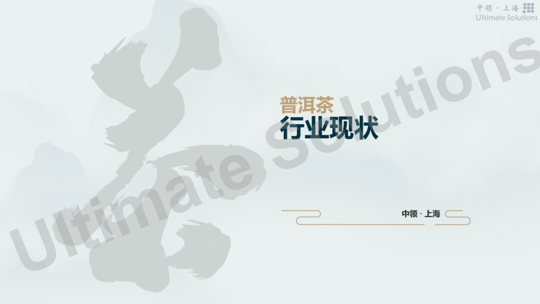 中领智库：2022年普洱茶行业研究报告——行业现状分析