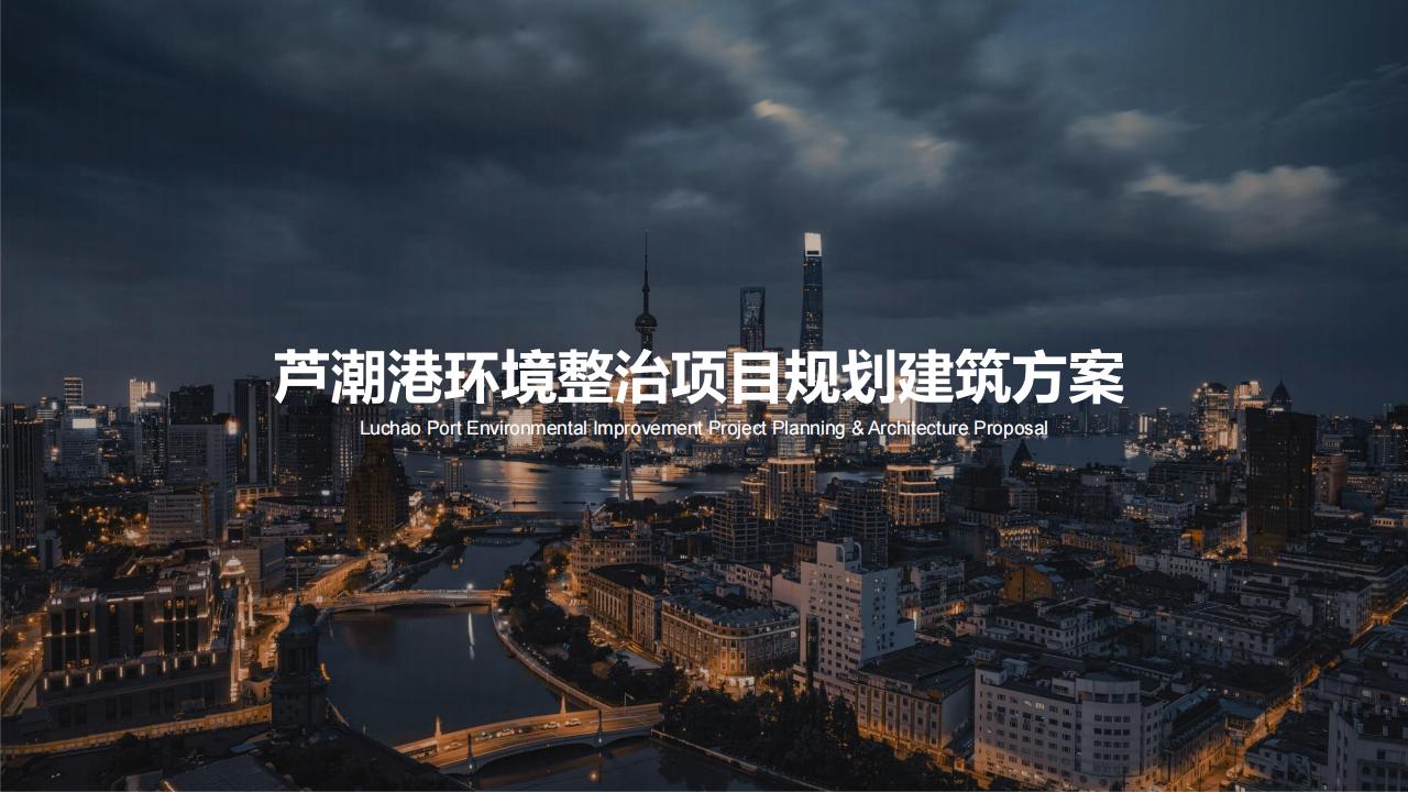 天华建筑：上海芦潮港环境整治项目规划建筑方案——现代国际社区住宅+商业建筑方案