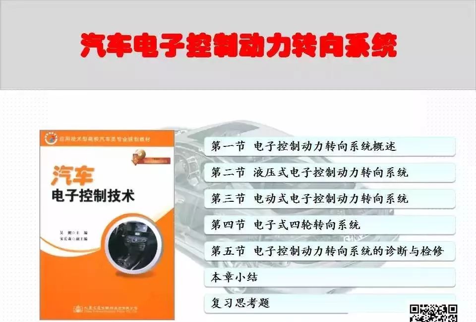 汽车电子控制动力转向系统