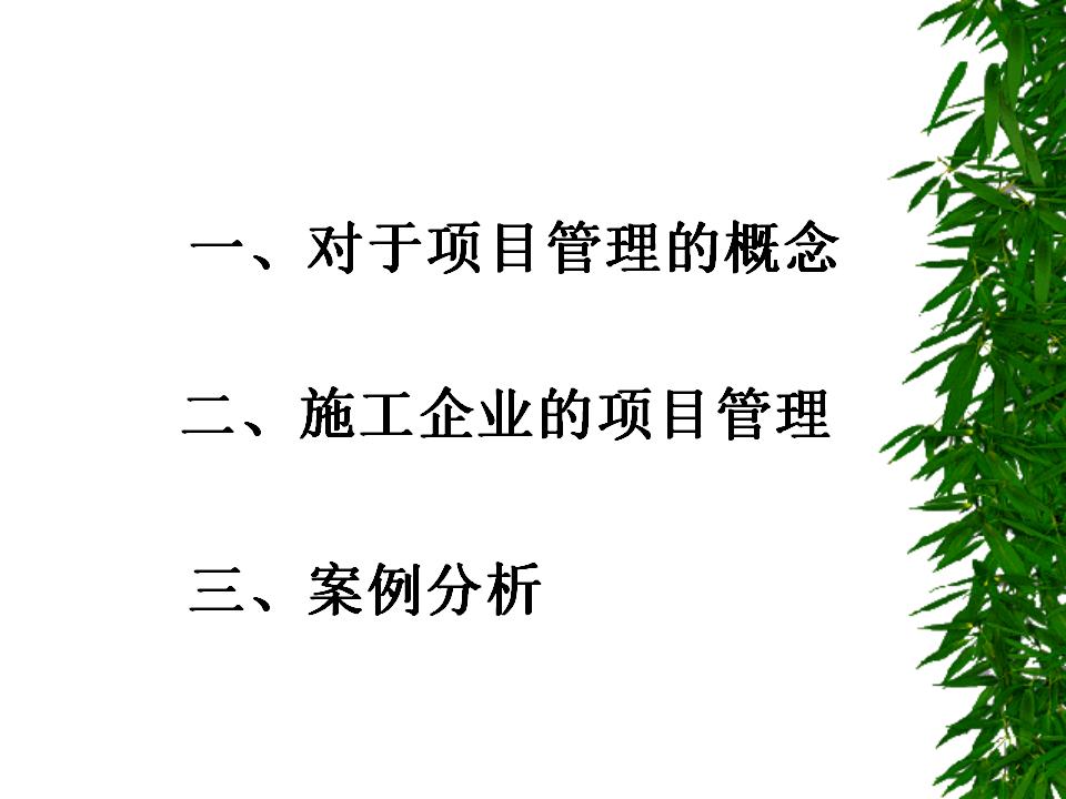 工程项目管理案例分析