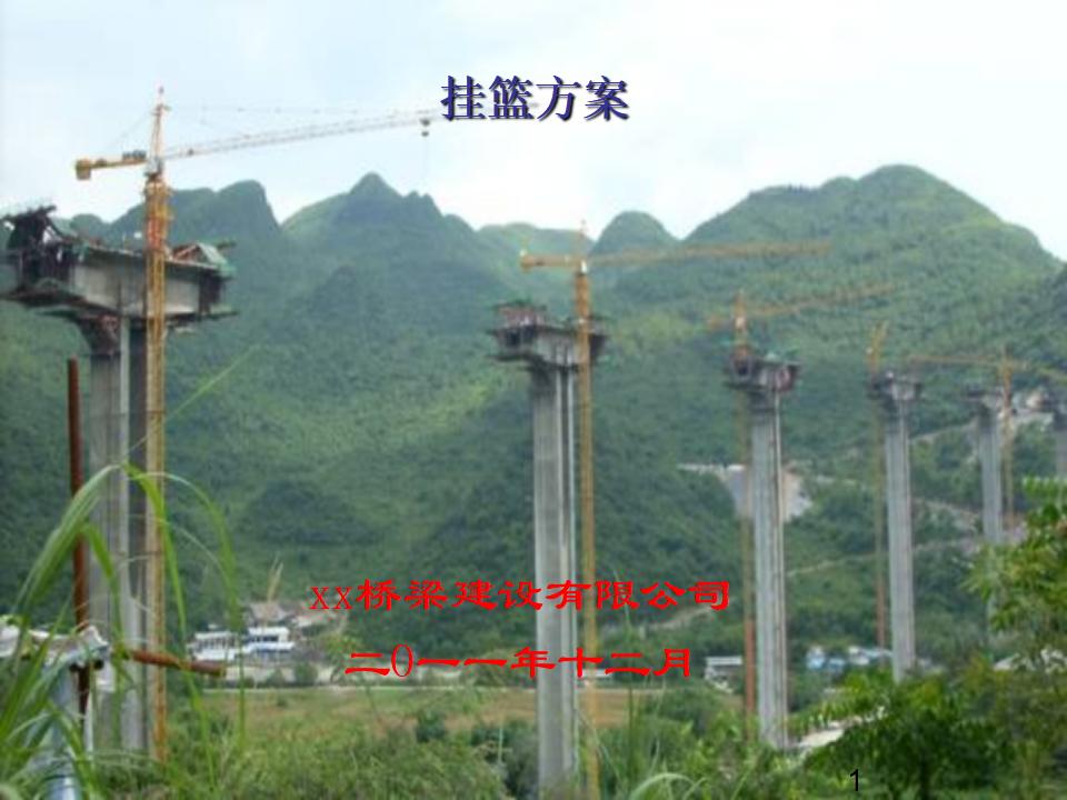 [专家评审]菱形挂篮悬臂浇筑施工方案(附挂篮构造图，PPT，144页）