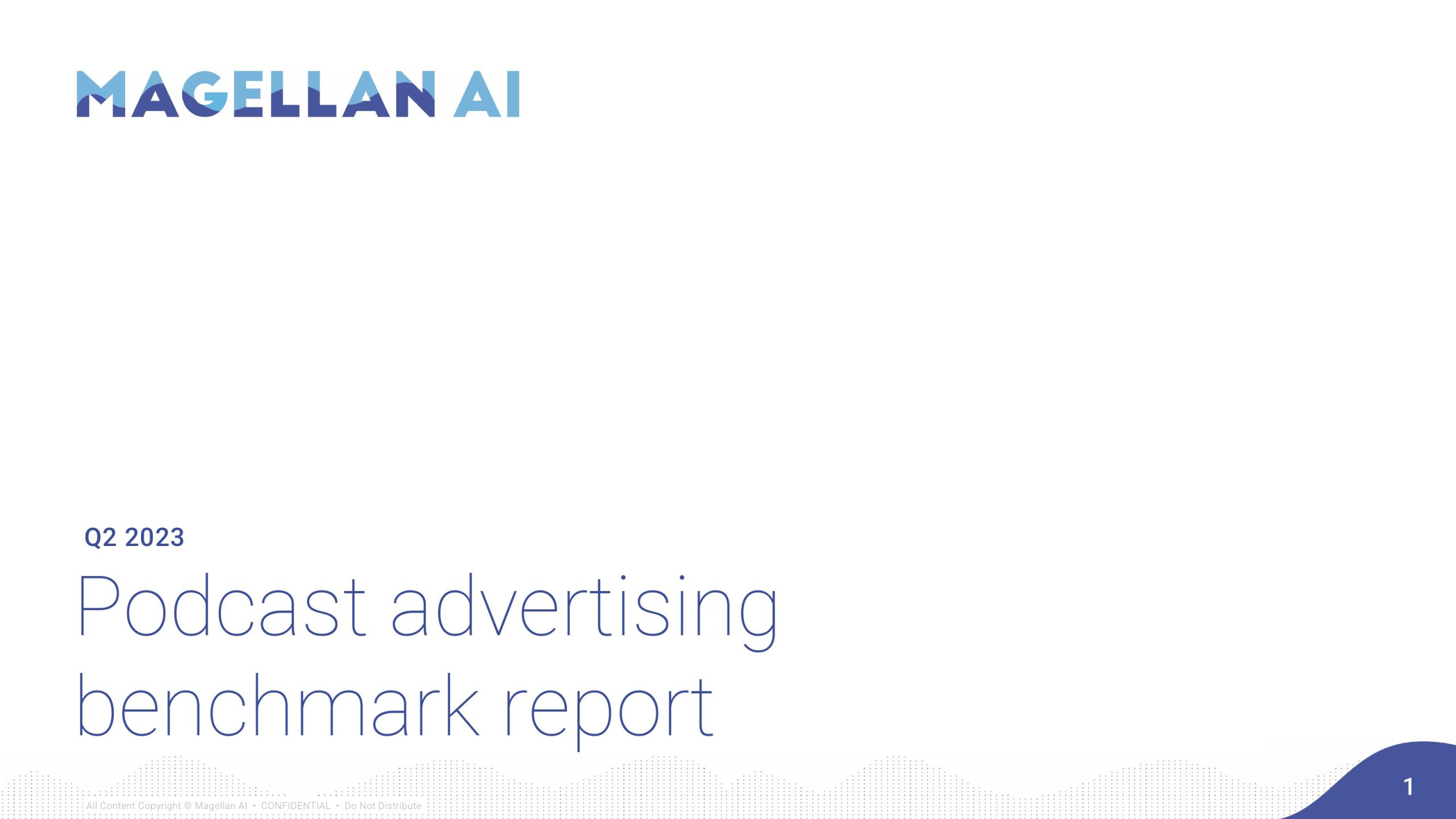 Magellan AI：2023年第二季度播客广告报告（英文版）