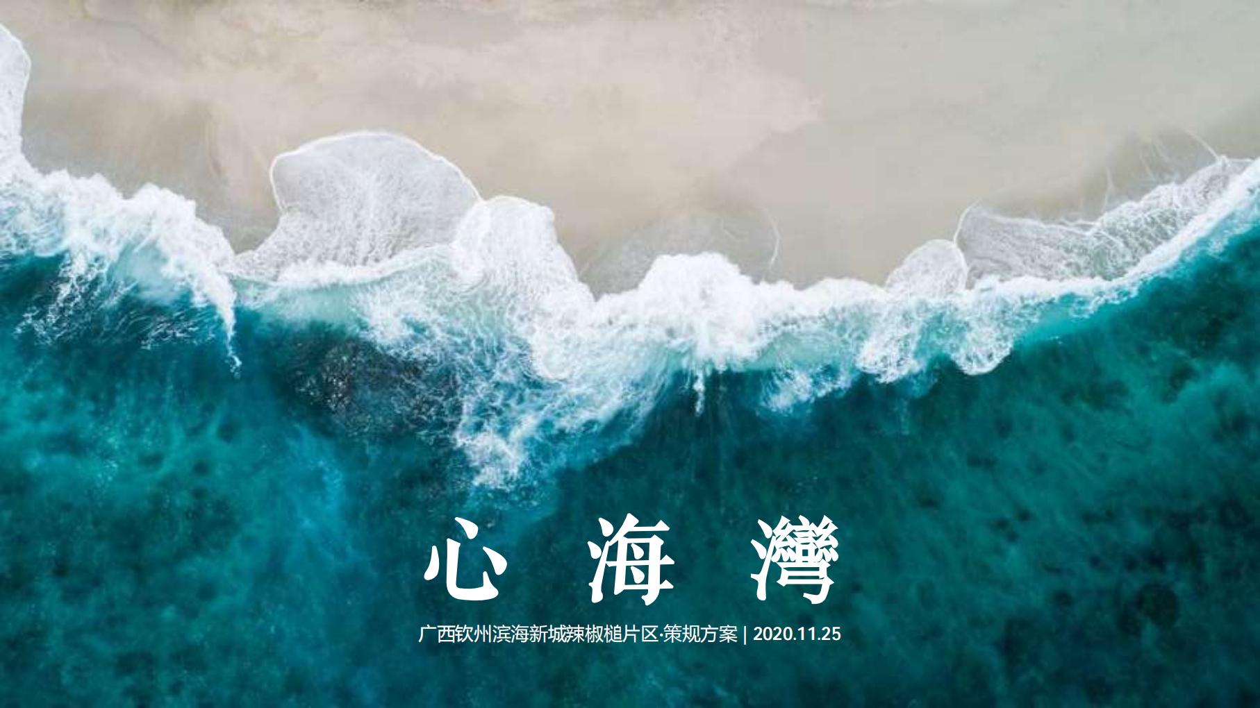 广西钦州滨海城市片区心海湾策划规划设计方案文本