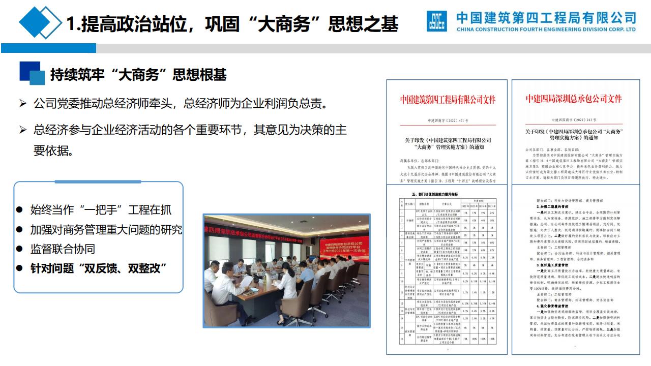 中建四局深圳总承包公司“大商务”管理经验交流汇报_第8页