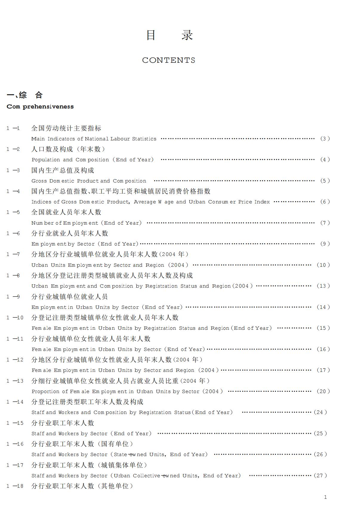 中国劳动统计年鉴2005_第6页