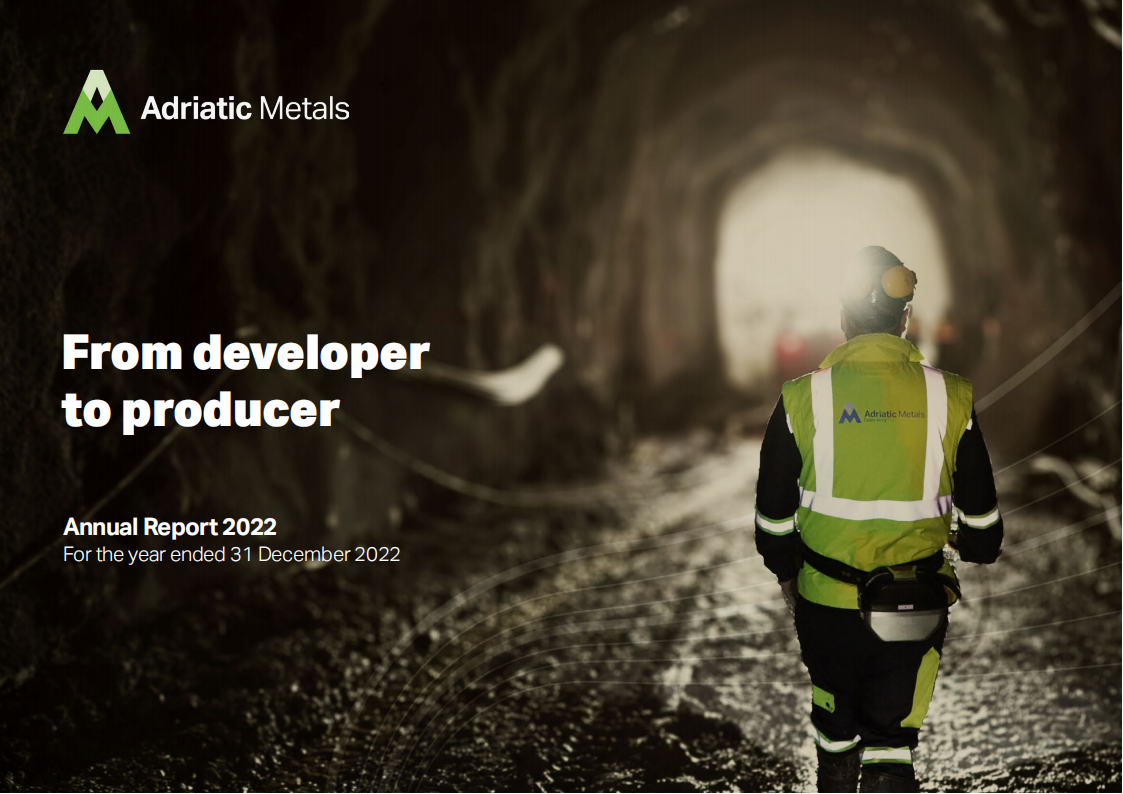 Adriatic Metals（ADMLF）2022财年年度报告（英文版）