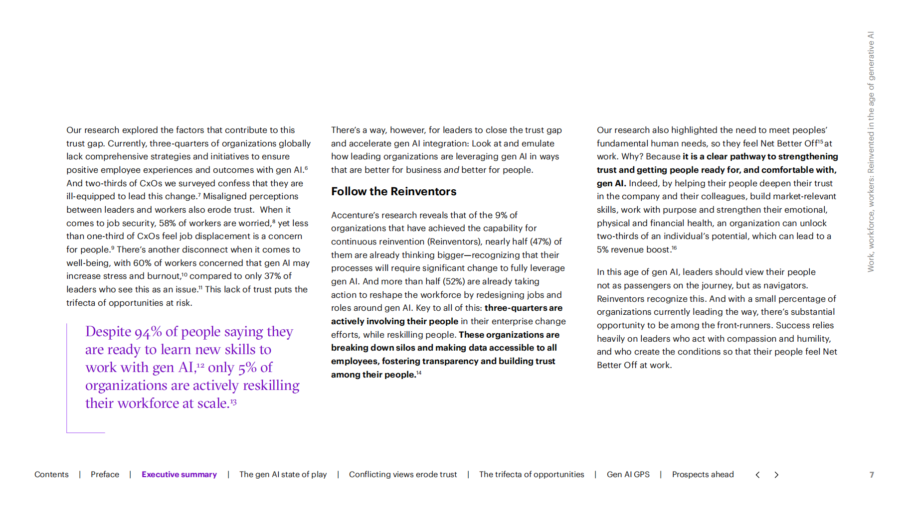 埃森哲：2024在生成式人工智能时代重塑工作、劳动力和员工报告（英文版）_第7页