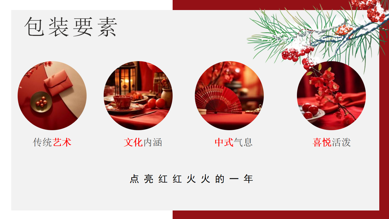 地产项目龙年新春新年中国红氛围包装布置方案_第6页