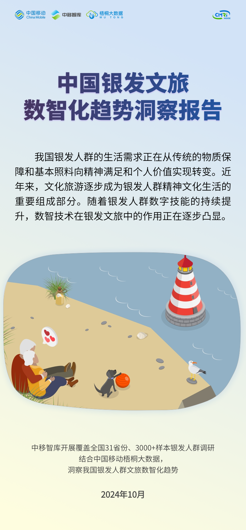 中移智库&梧桐大数据：2024年中国银发文旅数智化趋势洞察报告