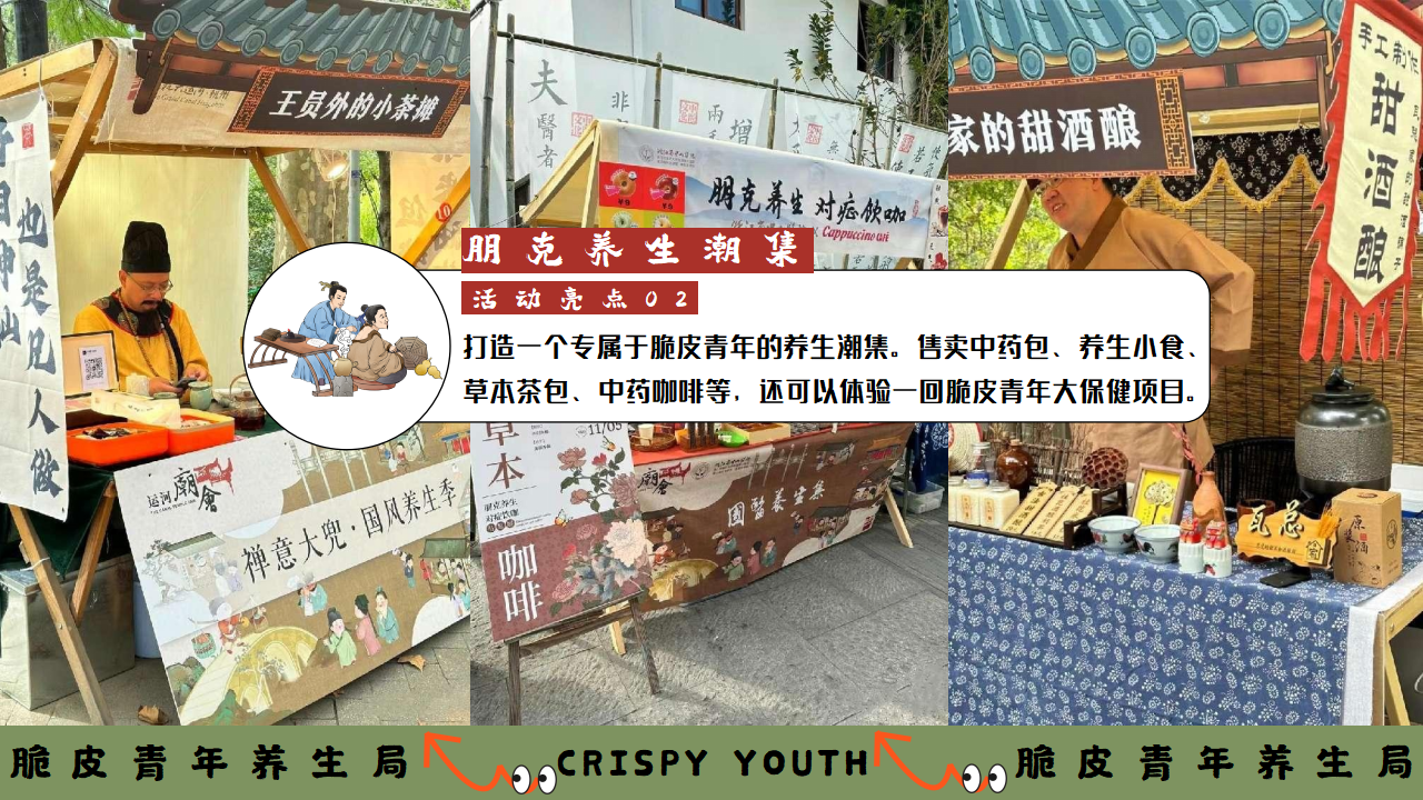 五一朋克养生市集：“脆皮青年养生局”打卡主题活动策划案_第9页