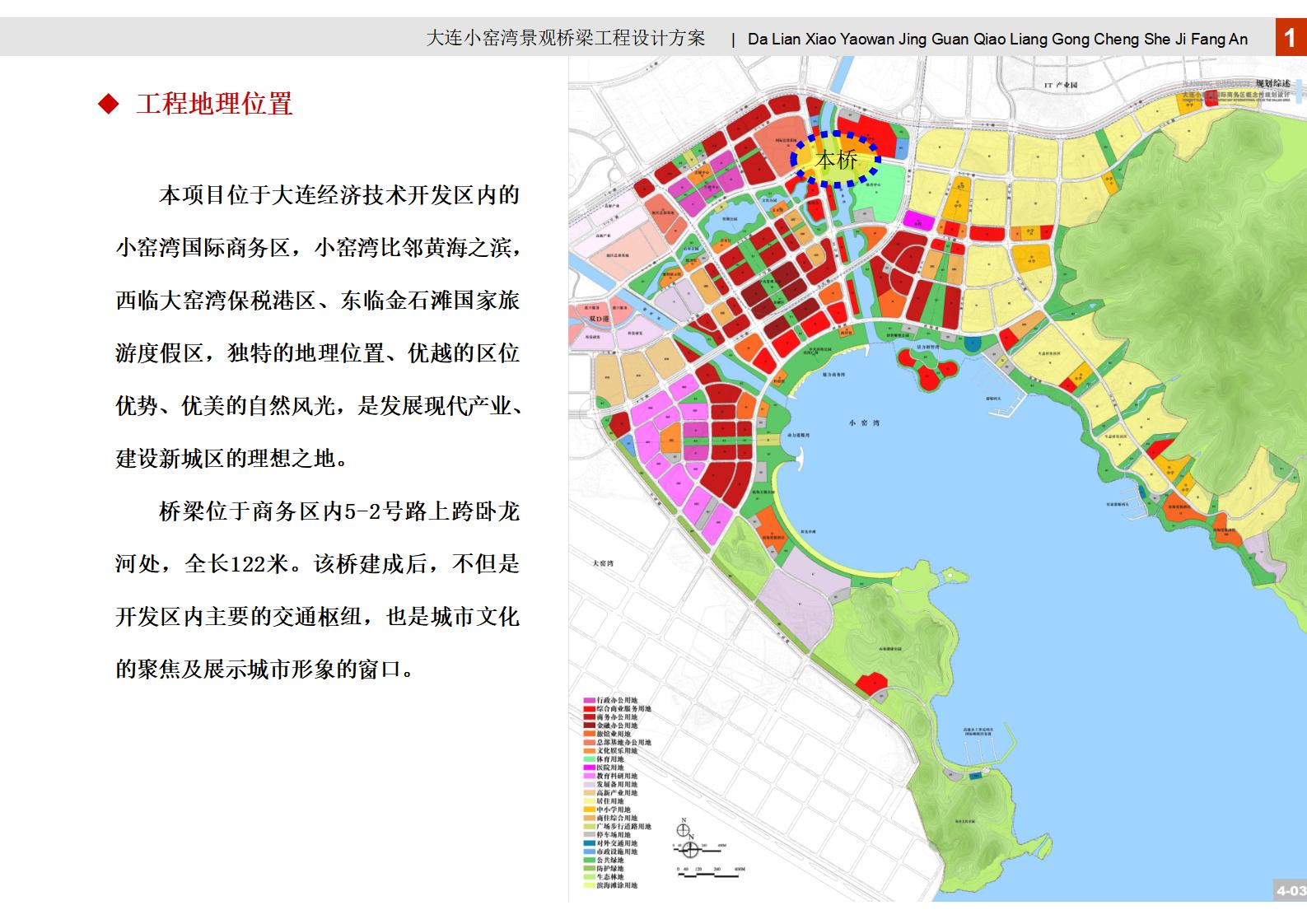 大连小窑湾景观桥梁工程方案汇报（PPT）