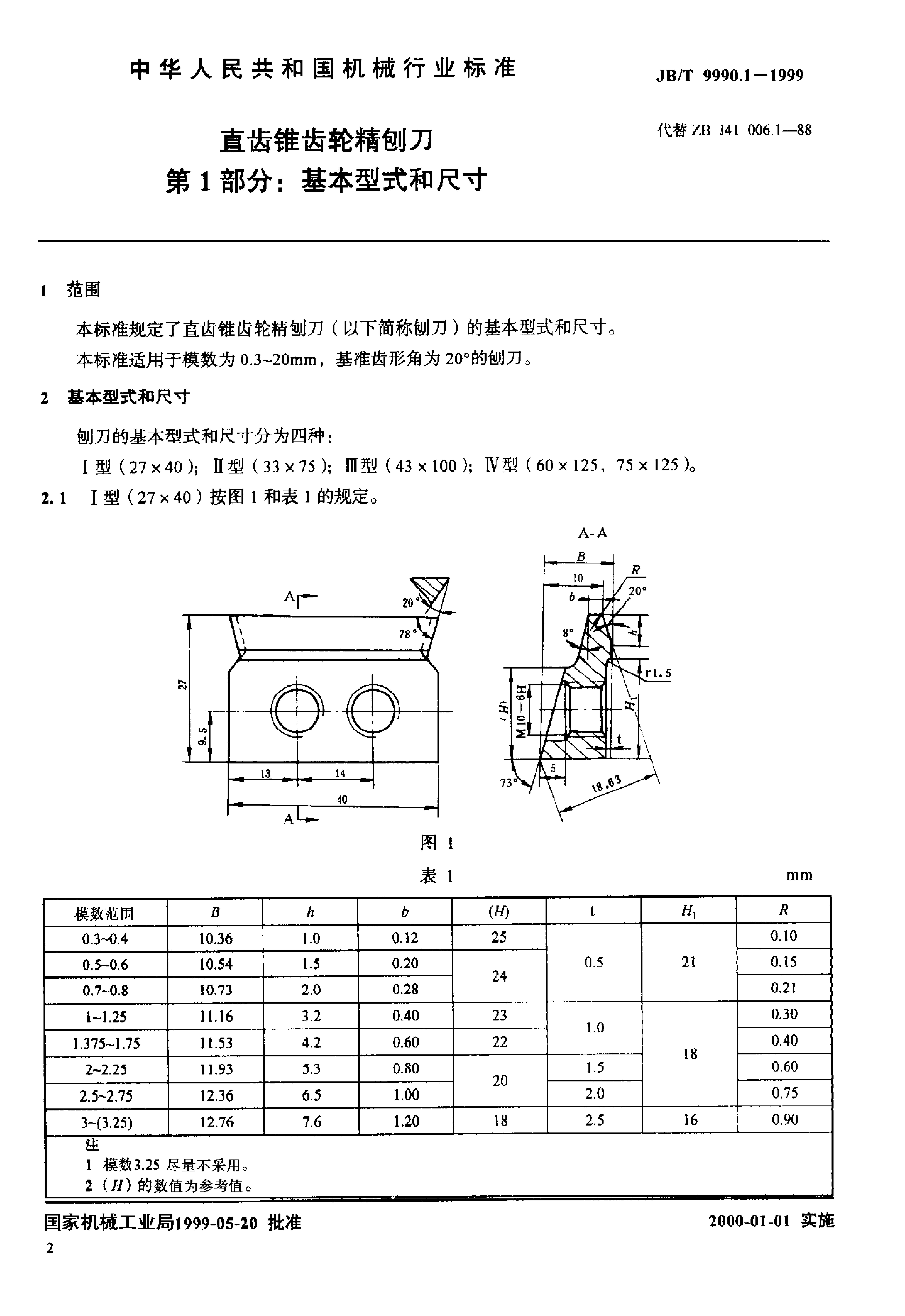 JB/T 9990.1-1999 标准预览
